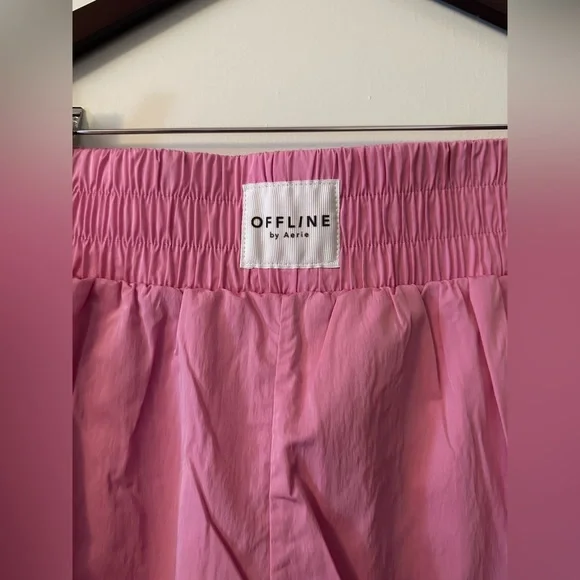 Offline By Aerie Pink Boxing Shorts Women’s Size XL - Picture 4 of 6